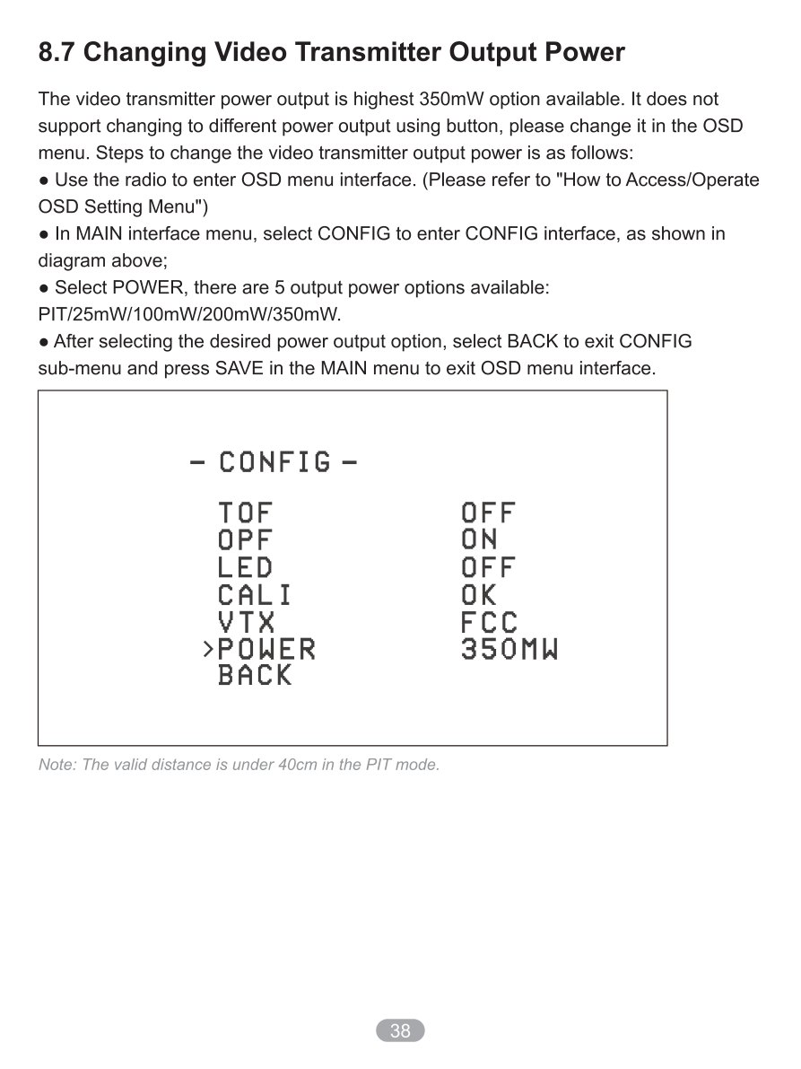 Manual page 40