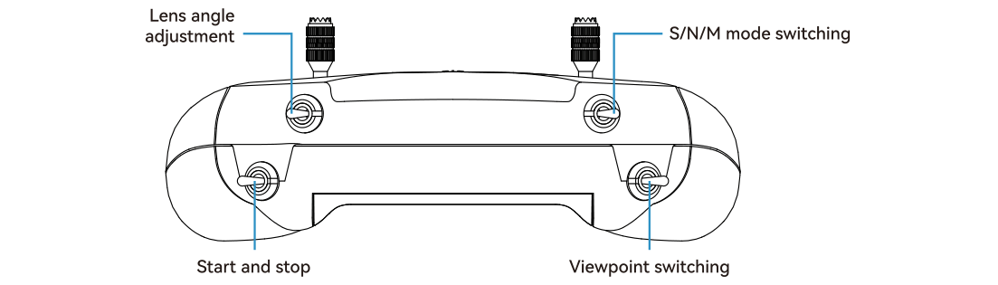Кнопки в DJI Virtual Flight на Android